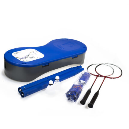 bilde 1 - ZSB2 SET 2in1 BADMONTON NET + TENNIS + 2 ROCKETS + 3 SHUTTLECOKKS + SUITCASE NILS