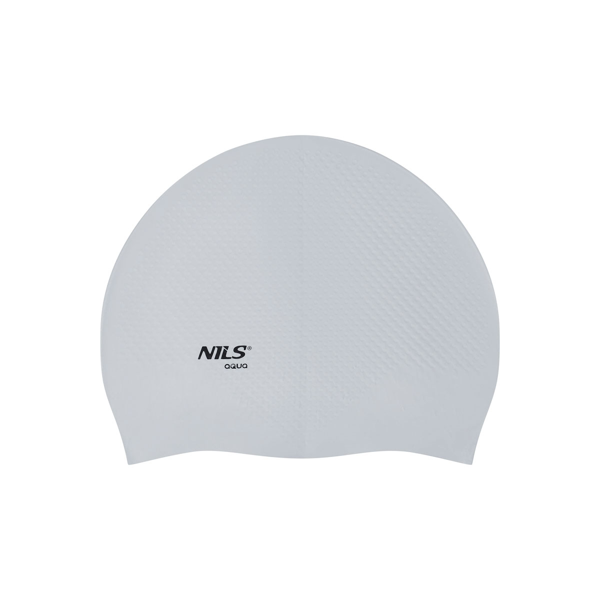 bilde 2 - NQC SOLID COLOR GRAY SILICONE SIMMING CAP DOTS NILS AQUA