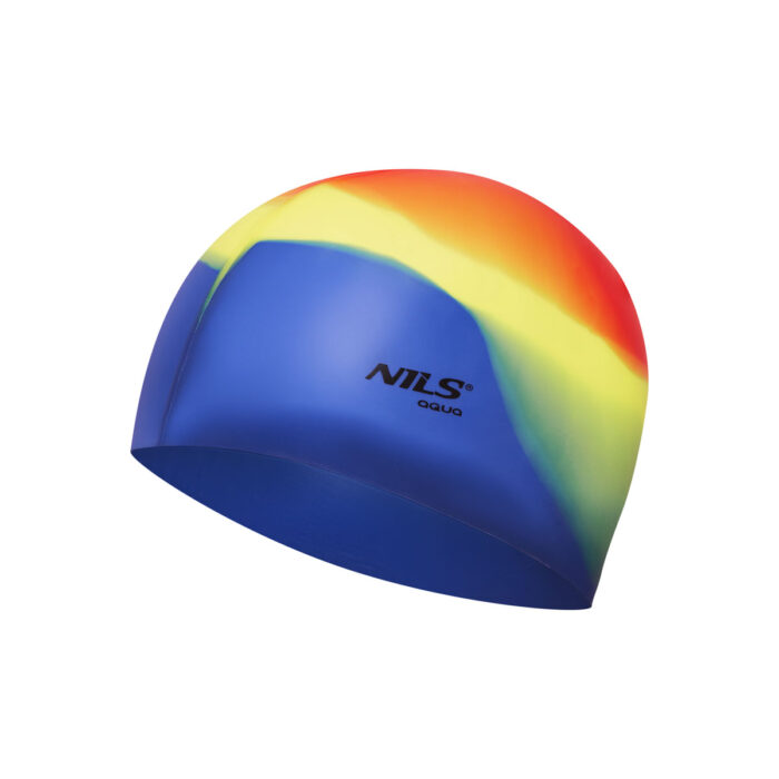 bilde 1 - NQC MULTICOLOR M04 SILICONE SIMMING CAP NILS AQUA