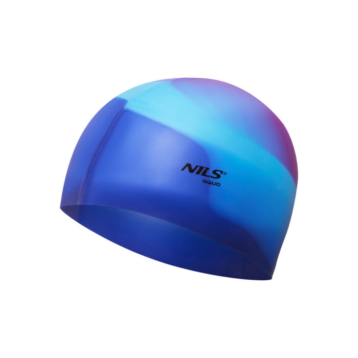 bilde 1 - NQC MULTICOLOR M12 SILICONE SIMMING CAP NILS AQUA