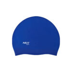 bilde 2 - NQC SOLID COLOR BL04 DARK BLUE SILICONE SIMMING CAP NILS AQUA
