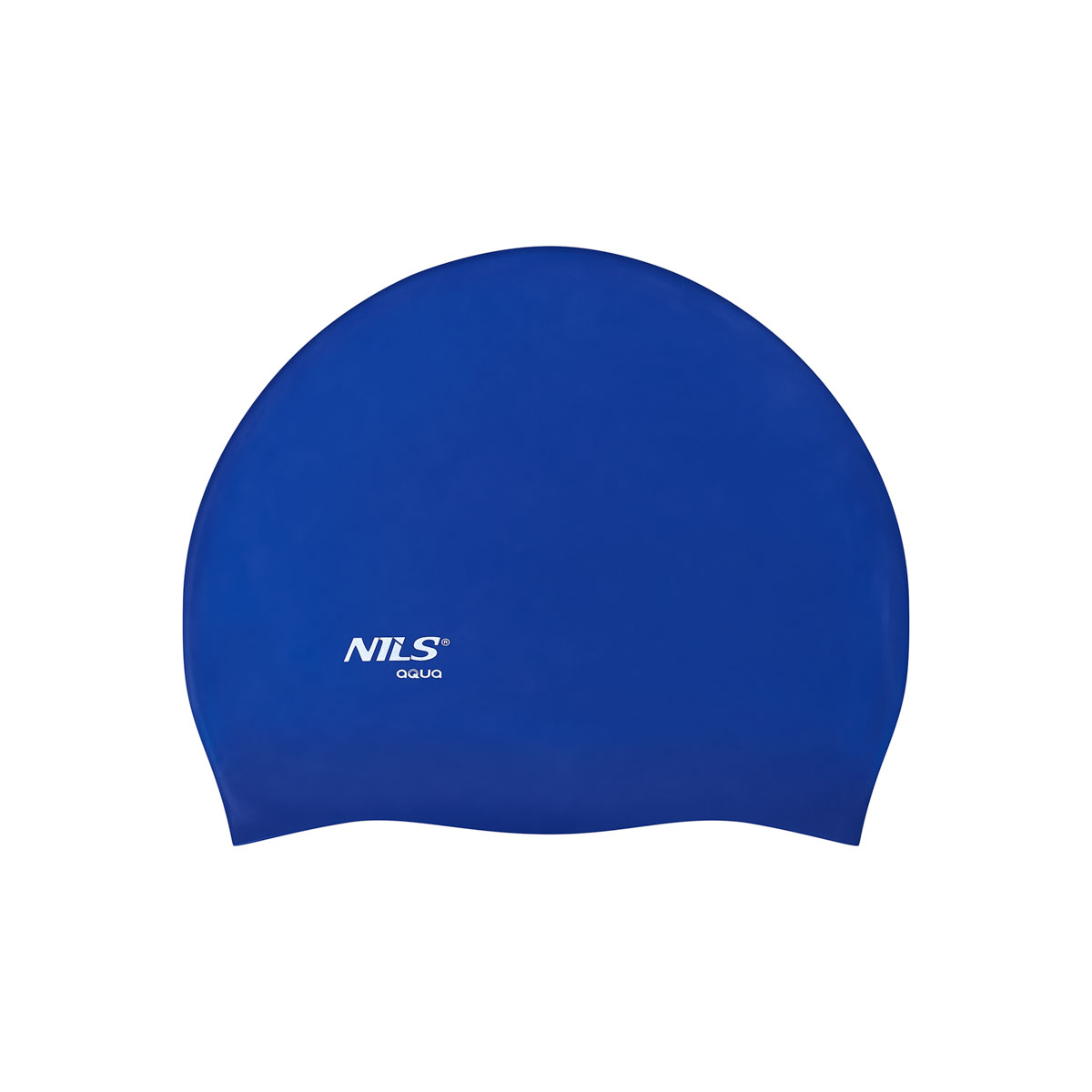 bilde 2 - NQC SOLID COLOR BL04 DARK BLUE SILICONE SIMMING CAP NILS AQUA