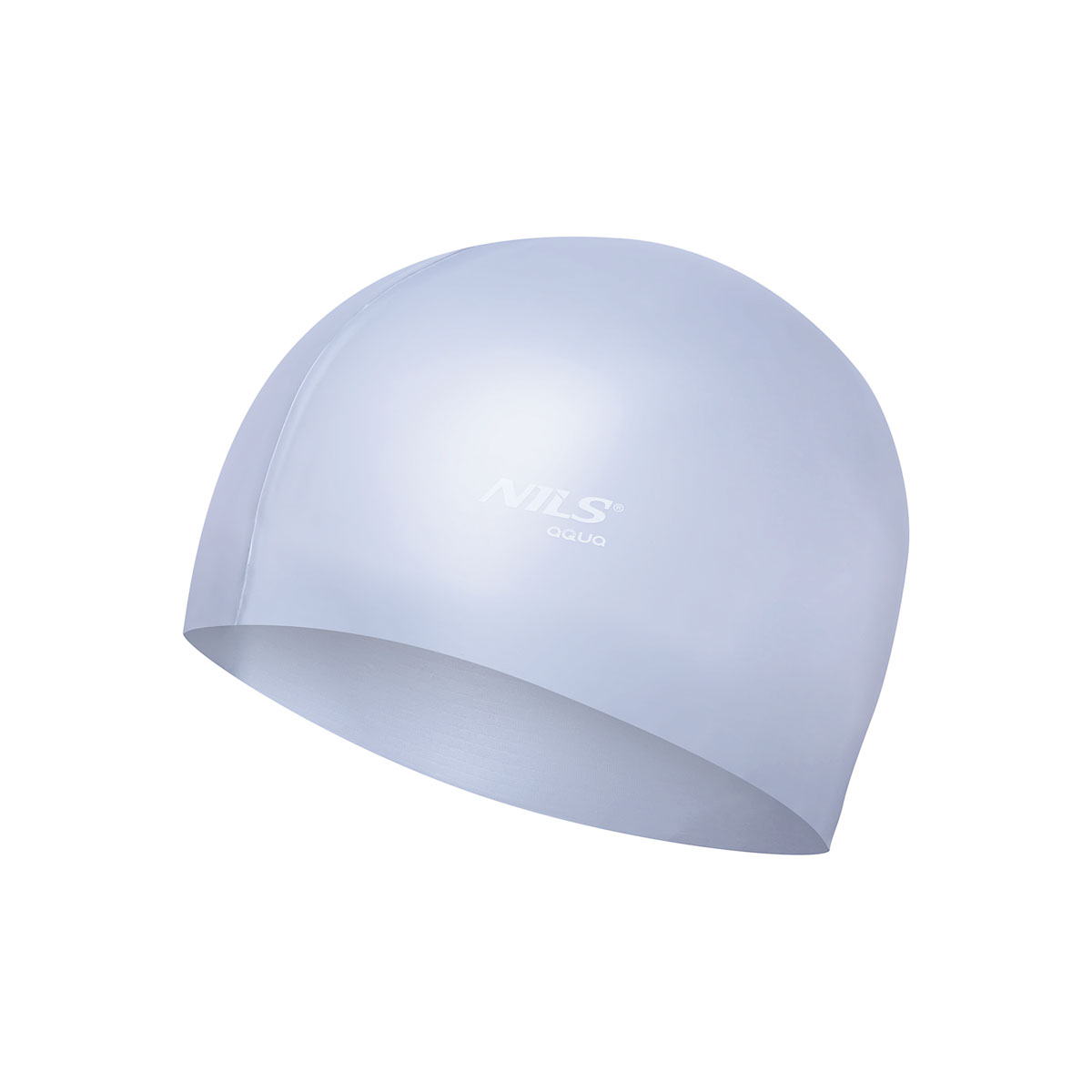 bilde 1 - NQC SOLID COLOR SL01 GRAY SILICONE SIMMING CAP NILS AQUA