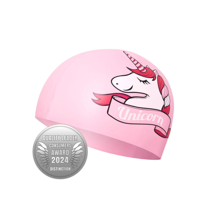 bilde 7 - NQC UNIORN PINK KIDS SWIMMING CAP NILS AQUA