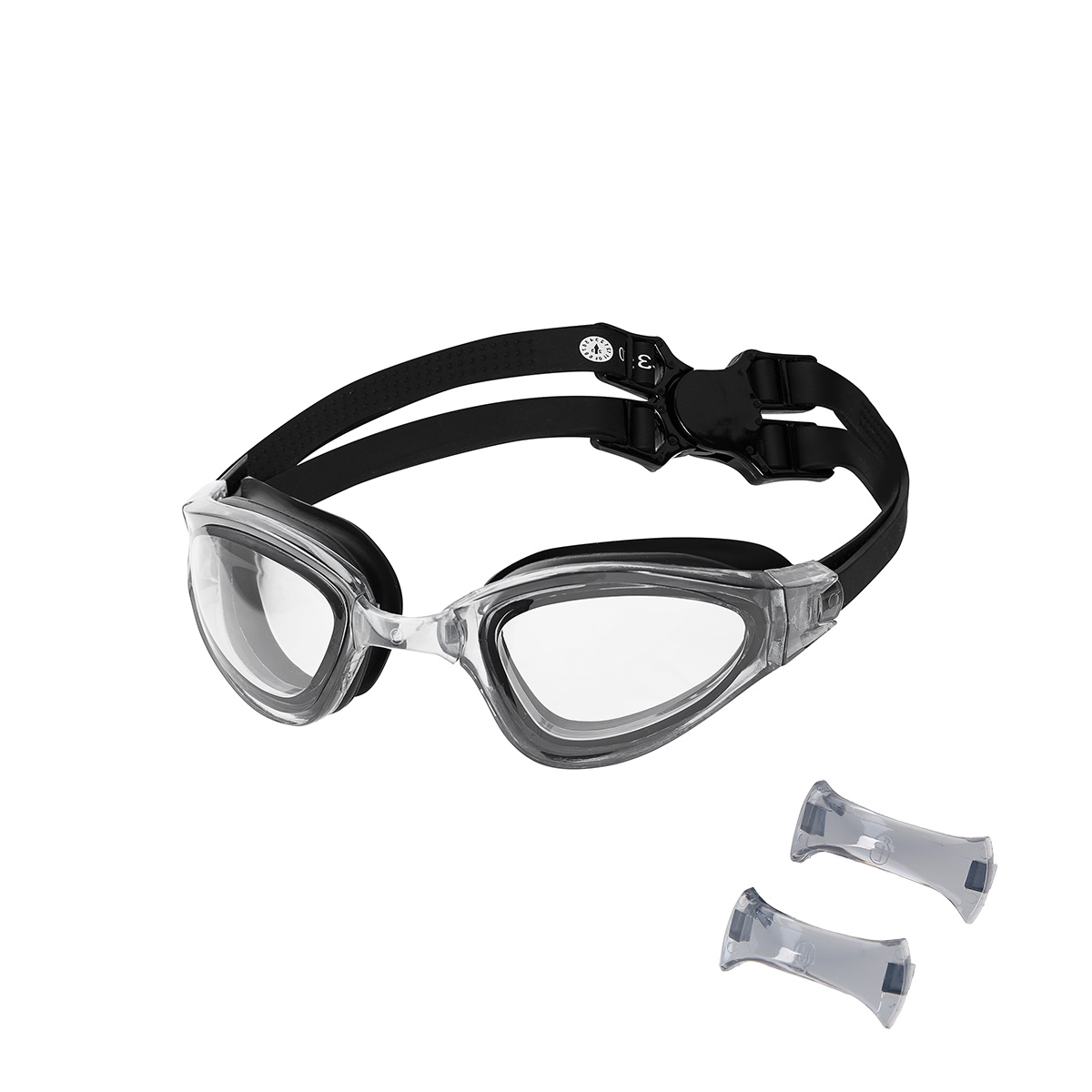 bilde 1 - NQG180AF BLACK SIMMING GOGGLES NILS AQUA
