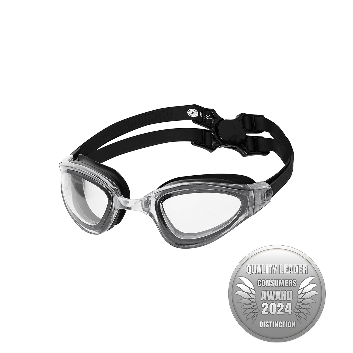 bilde 6 - NQG180AF BLACK SIMMING GOGGLES NILS AQUA