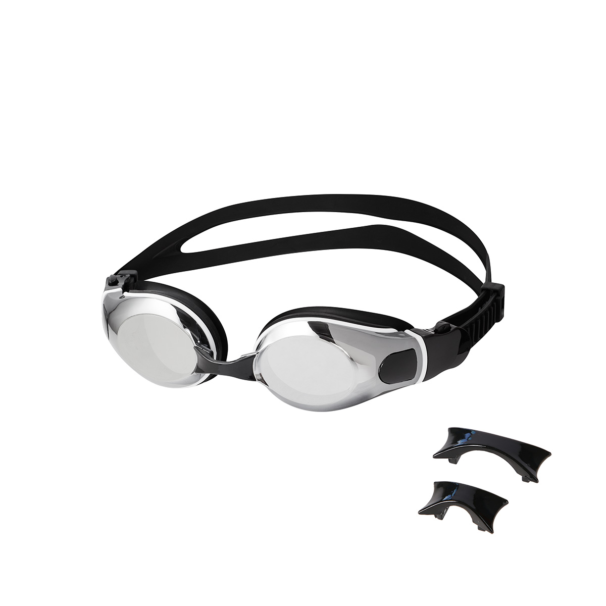 bilde 1 - NQG550MAF BLACK SWIMMING GOGGLES NILS AQUA