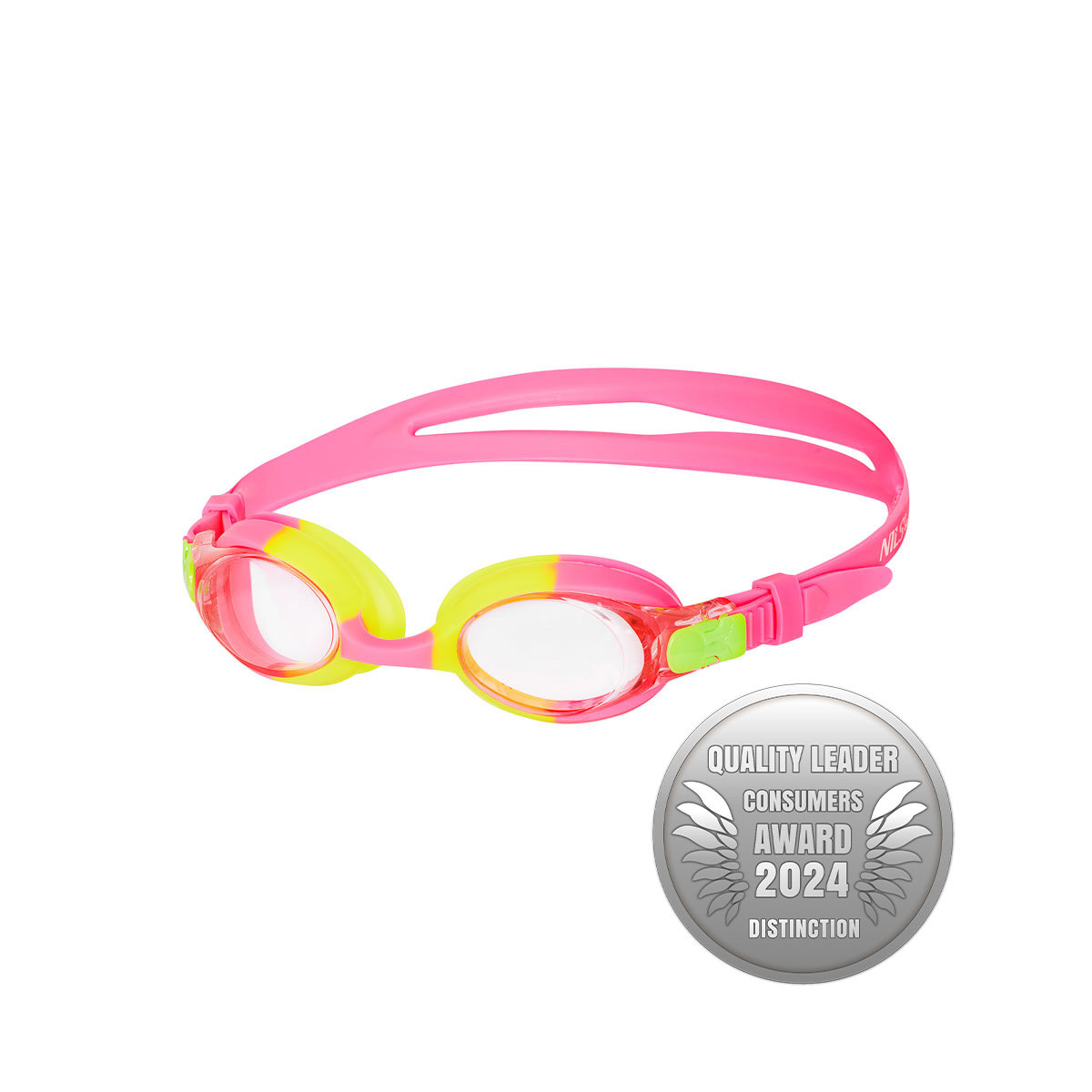bilde 6 - NQG700AF PINK KIDS SWIMMING GOGGLES NILS AQUA