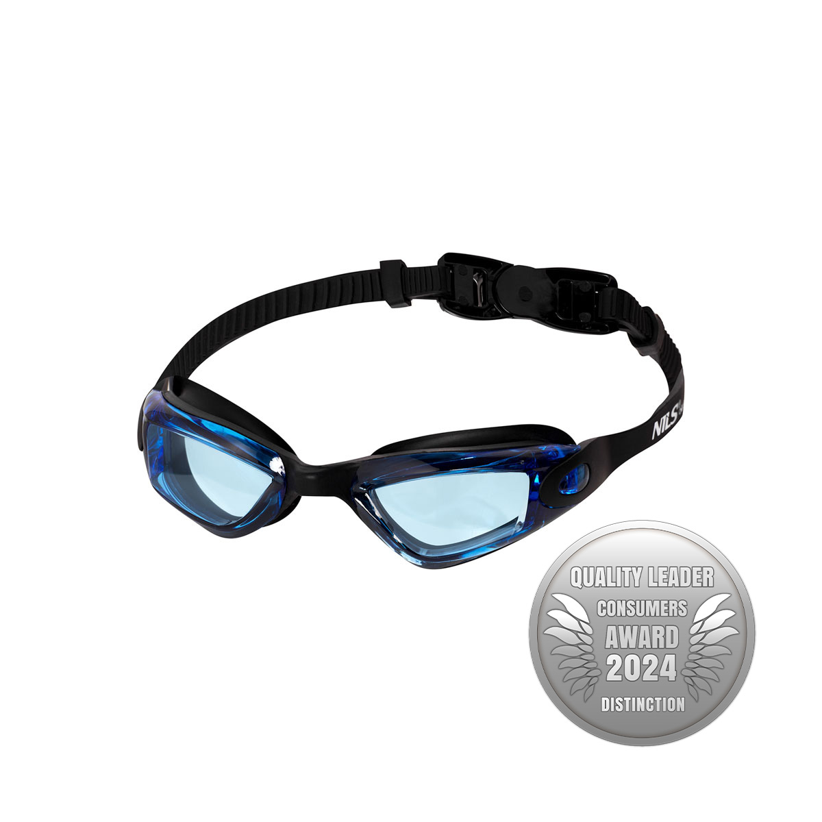 bilde 6 - NQG770AF BLACK/BLUE JUNIOR SIMMING GOGGLES NILS AQUA