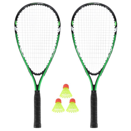 bilde 1 - NRS001 CROSSMINTON SET 2 ROCKETS + SHUTTLECCKS + GREEN FORSIDE NILS