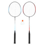 bilde 1 - NRZ002 STEEL / BADMONTON SET 2 ROCKETS + SHUTTLECCKS NILS