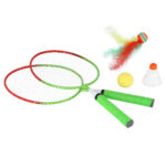 bilde 5 - NRZ051 STEEL / BADMONTON SET 2 ROCKETS + SHUTTLECKKS + BALLS JUNIOR NILS