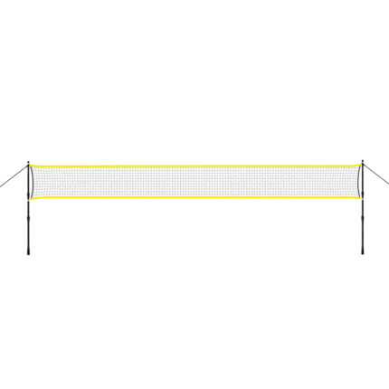 bilde 1 - NT320 BADMINTON NET TELESCOPIC POSTS 600x60cm +FULL FORSIDE NILS