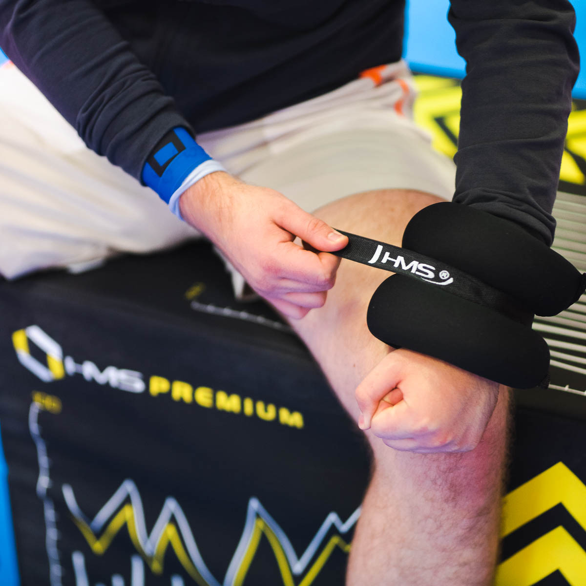 bilde 8 - OB06 BLACK ANKLE WRIST VEKT 2 x 3 KG HMS