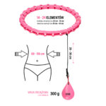 bilde 7 - OHA02 Hula HOP PINK MED VEKT EN FASSER