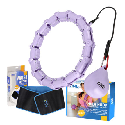 bilde 1 - SET HULA HOOP OHA02 VIOLET MED VEKT EN FASSER + VISTE SUPPORT BR160