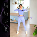 bilde 4 - SET HULA HOOP OHA02 VIOLET MED VEKT EN FASSER + VISTE SUPPORT BR160