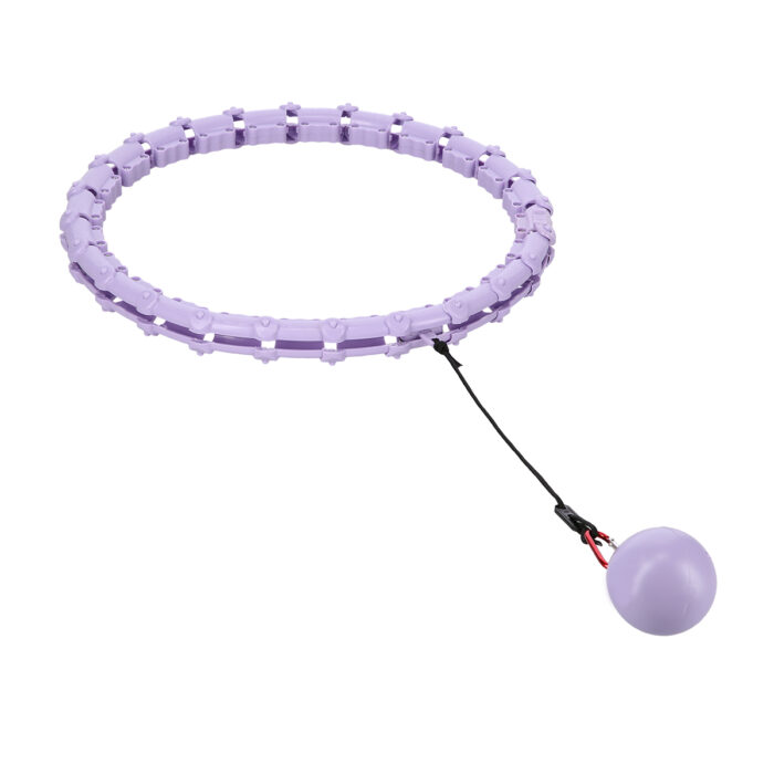 bilde 10 - SET HULA HOOP OHA02 VIOLET MED VEKT EN FASSER + VISTE SUPPORT BR160