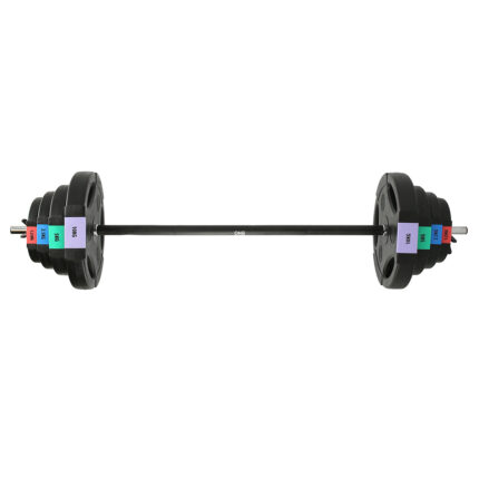 bilde 1 - GSPO40 ADJUSTABELLE BARBELL med COMPOSITE-PLATER 42 KG EN FASSER