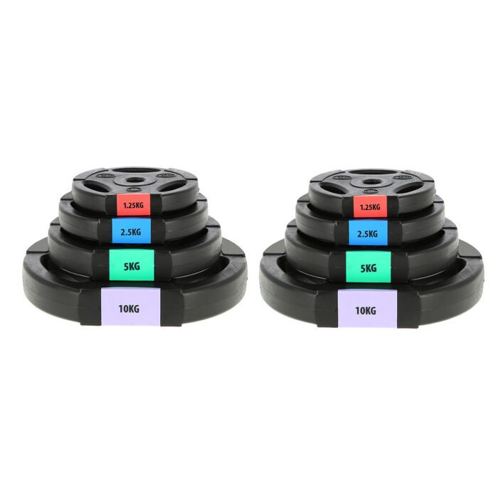 bilde 7 - GSPO40 ADJUSTABELLE BARBELL med COMPOSITE-PLATER 42 KG EN FASSER