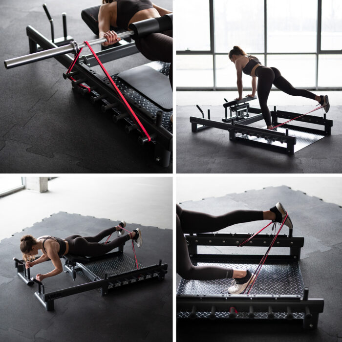 bilde 5 - PHT25 HIP TRUST OG DEADLIFT PLATFORM FOR EKSEMPEL GLUTEAL MUSKLER KOMMERCIAL HMS