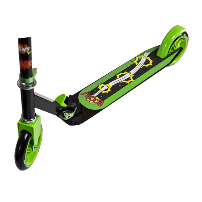 bilde 5 - QD145 BLACK-GREEN SCOOTER NILS EXTREME