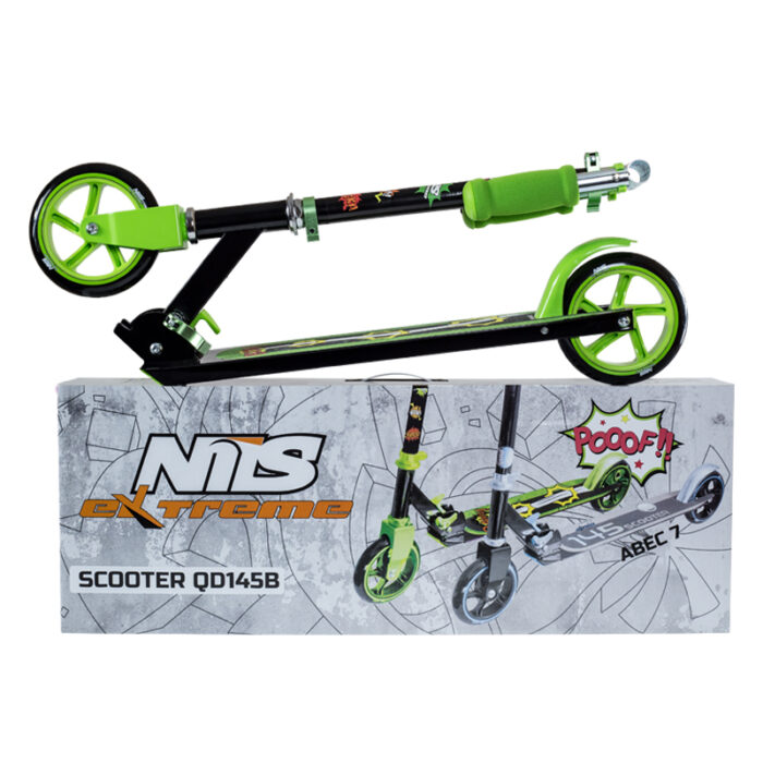 bilde 6 - QD145 BLACK-GREEN SCOOTER NILS EXTREME