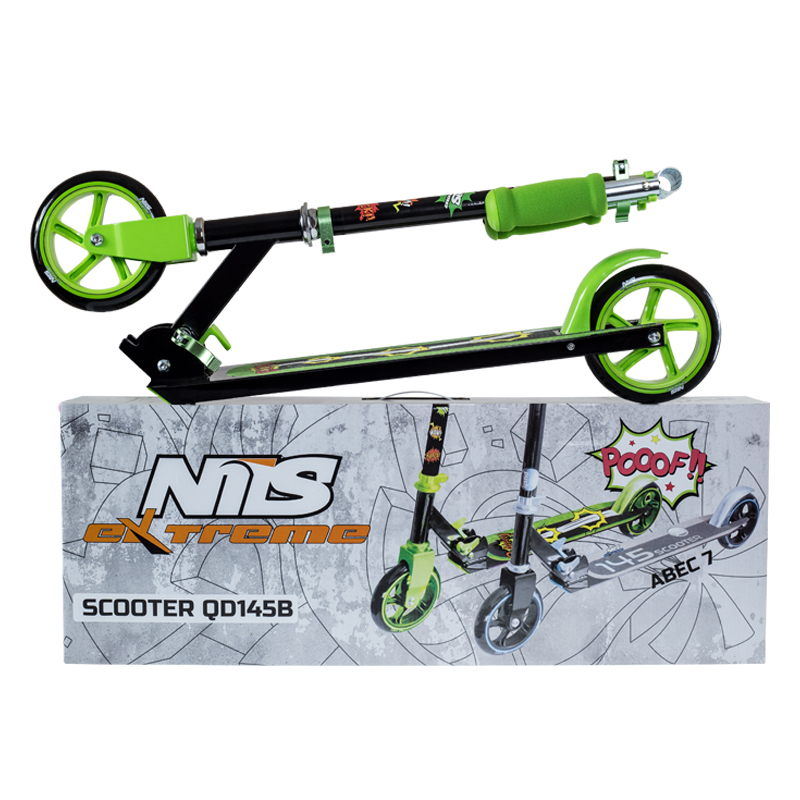 bilde 6 - QD145 BLACK-GREEN SCOOTER NILS EXTREME