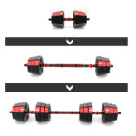 bilde 3 - SGC20 BARBELL OG DUMBELLS COMPOSITE 20 KG HMS