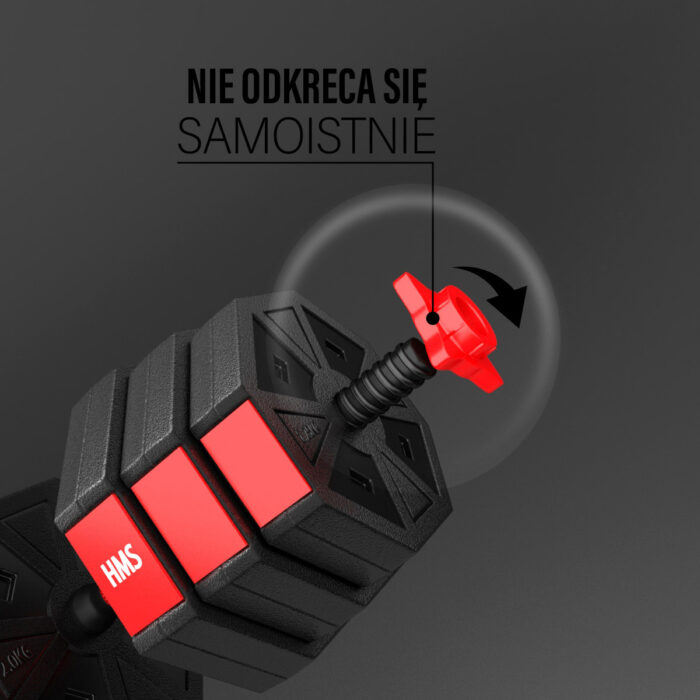 bilde 7 - SGC20 BARBELL OG DUMBELLS COMPOSITE 20 KG HMS