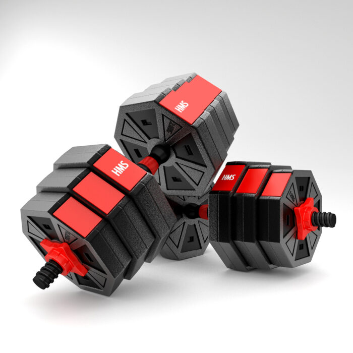 bilde 9 - SGC20 BARBELL OG DUMBELLS COMPOSITE 20 KG HMS