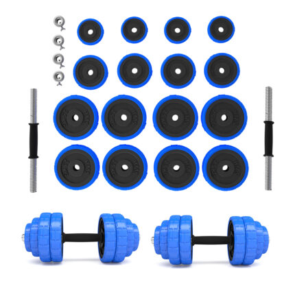 bilde 1 - SGG30 Dumbell SET-BARBELL I SUITCASE 30KG HMS