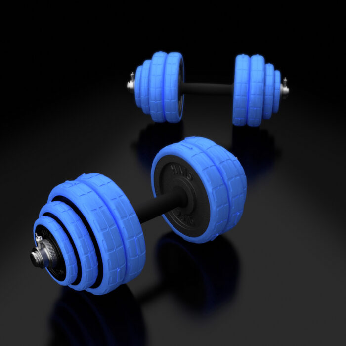 bilde 4 - SGG30 Dumbell SET-BARBELL I SUITCASE 30KG HMS