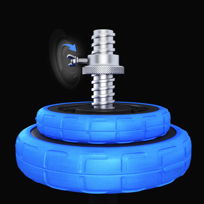 bilde 5 - SGG30 Dumbell SET-BARBELL I SUITCASE 30KG HMS