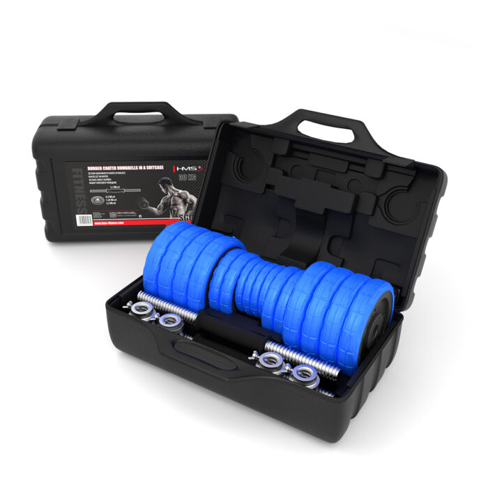 bilde 8 - SGG30 Dumbell SET-BARBELL I SUITCASE 30KG HMS