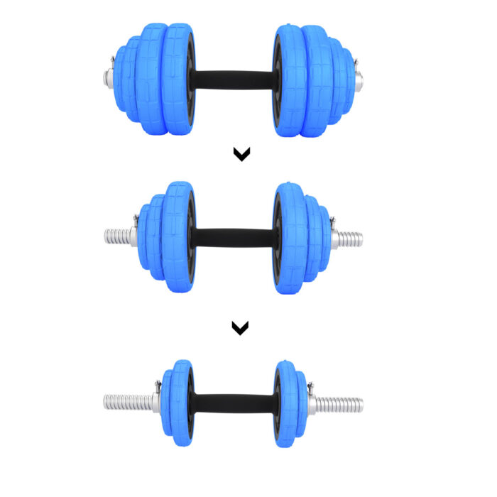 bilde 10 - SGG30 Dumbell SET-BARBELL I SUITCASE 30KG HMS
