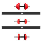 bilde 4 - SGGX20 Dumbell SET-BARBELL 20KG HMS