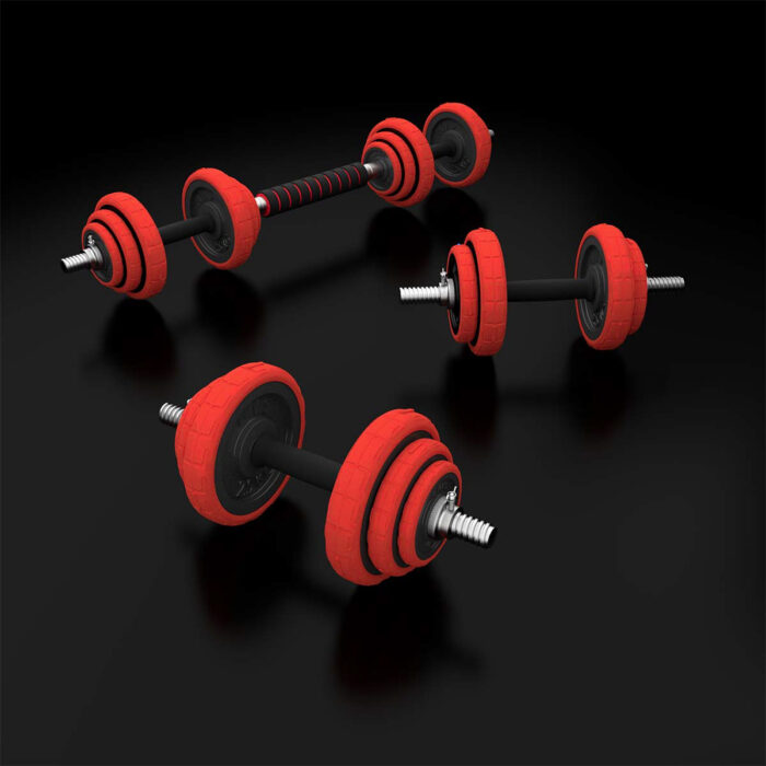 bilde 7 - SGGX20 Dumbell SET-BARBELL 20KG HMS