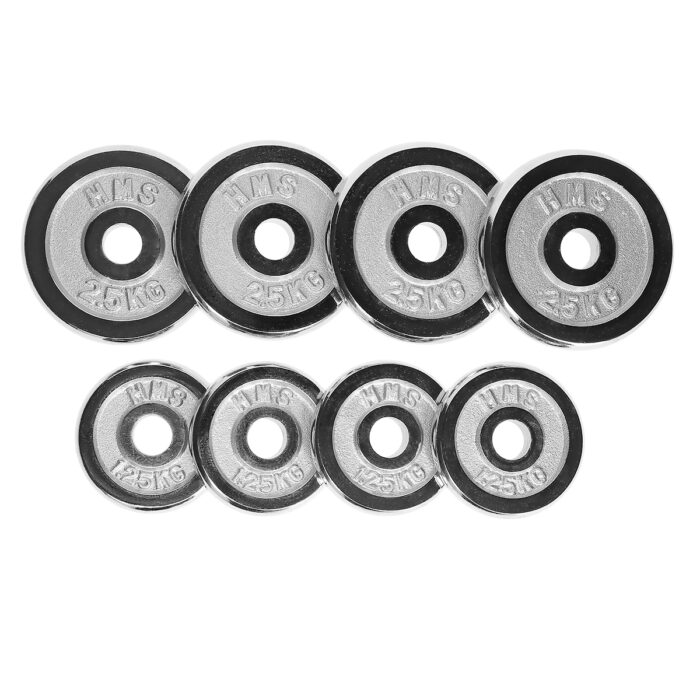 bilde 5 - STC20 CHROME Dumbell SET i en SUITCASE 20KG HMS