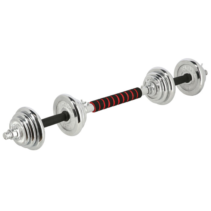 bilde 7 - STC21 CHROME DUMBELL SET i en SUITCASE 20KG HMS