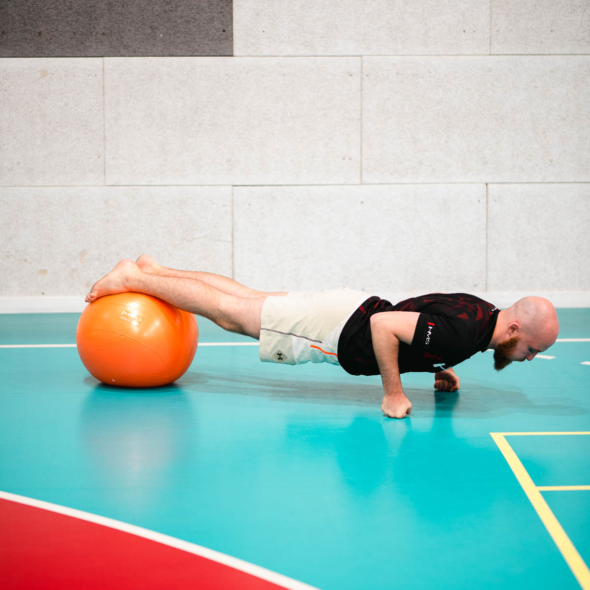 bilde 7 - YB02N 55CM Orange GYM BALL HMS