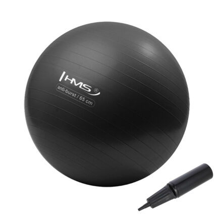 bilde 2 - YB02N 65CM BLACK GYM BALL HMS