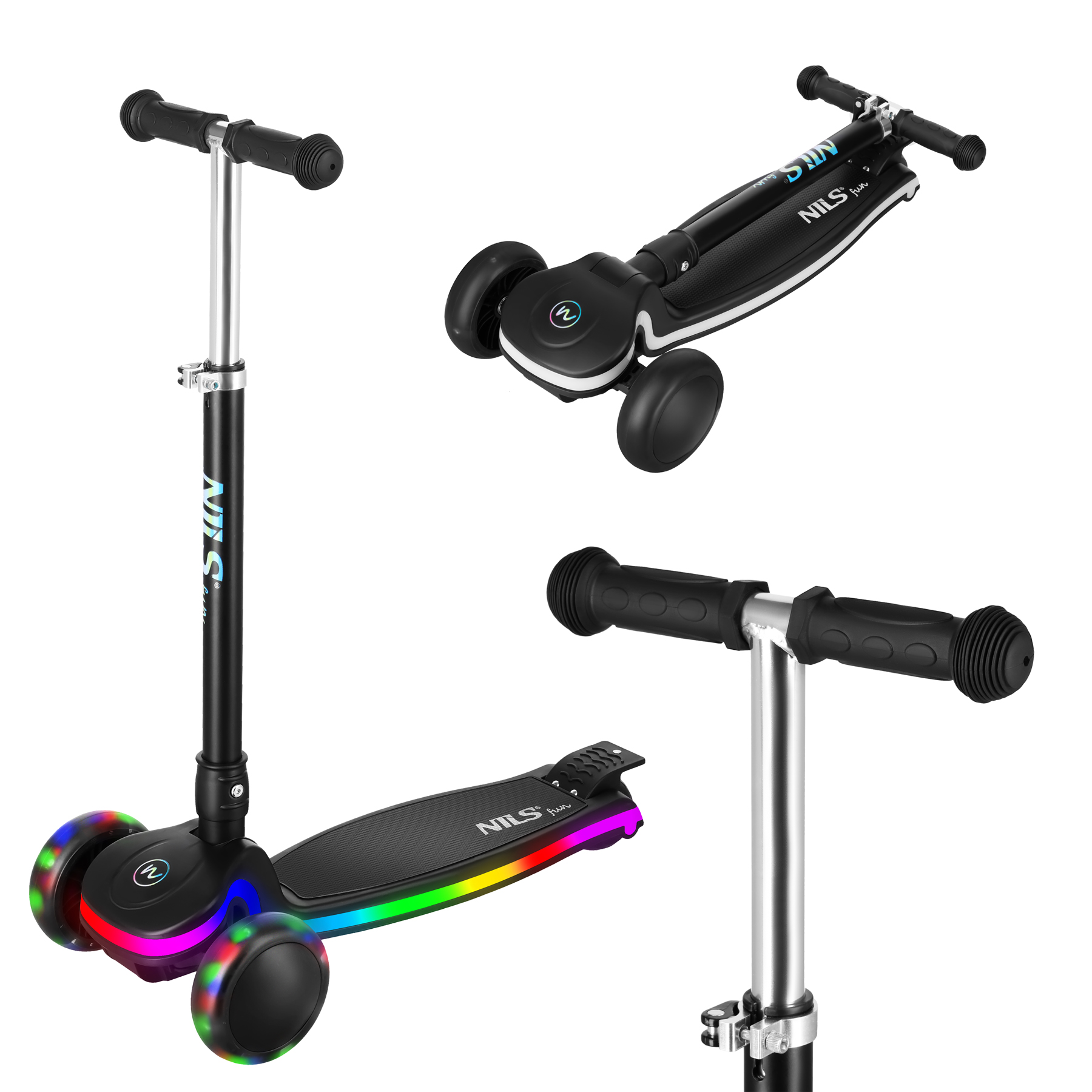 bilde 2 - HLB1306 LED SCOOTER NILS FUN