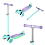 bilde 2 - HLB1310 LED SCOOTER VIOLET NILS FUN