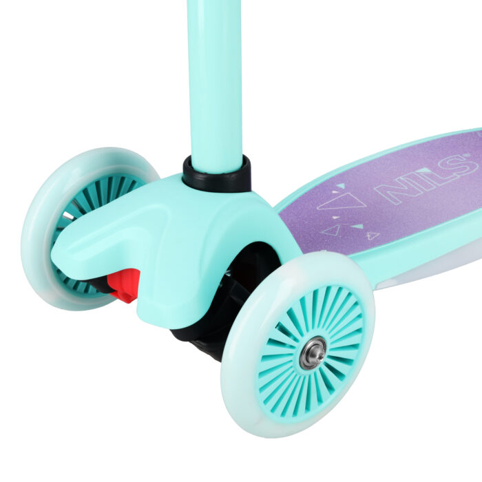bilde 6 - HLB1310 LED SCOOTER VIOLET NILS FUN