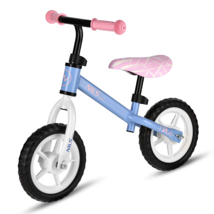 bilde 1 - RB134 BALANCE BIKE BLUE WHEEL 10'' NILS FUN