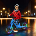 bilde 2 - RB901 LED BALANCE BIKE WHEEL 12'' BLUE NILS FUN