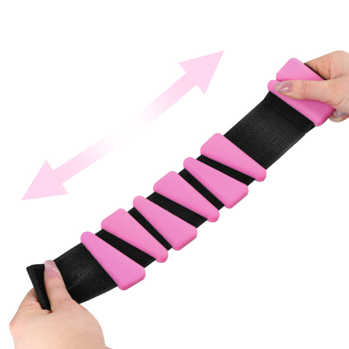 bilde 8 - SNK01 PINK SILIKONOWE OBCIĄŻNIKI DO ĆWICZEŃ NA KOSTKI I NADGARSTKI HMS