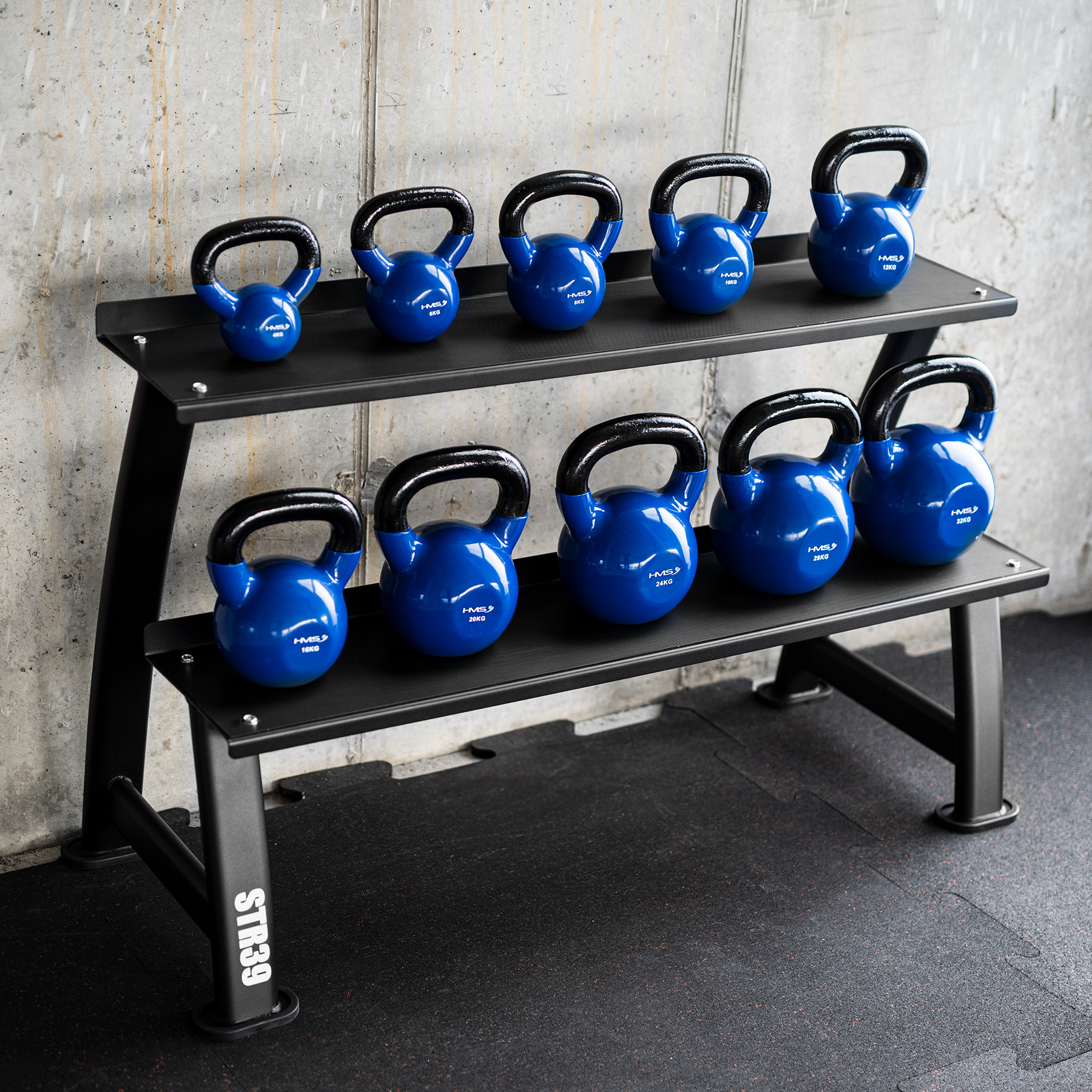 bilde 2 - STR39 DOUBLE LEVEL KETTLEBELL RACK HMS