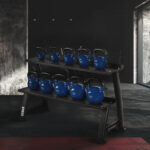 bilde 5 - STR39 DOUBLE LEVEL KETTLEBELL RACK HMS